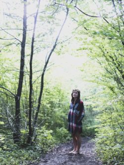 Portrait Femme foret