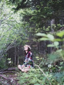 Portrait Femme foret