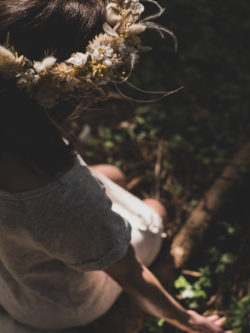 Portrait Femme foret