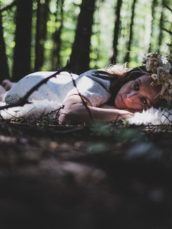 Portrait Femme foret